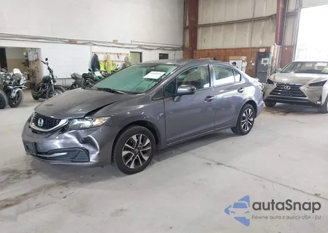 2014 Honda Civic Ex из США, поврежденный, VIN 19XFB2F89EE265379